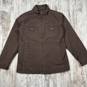 L.L. Bean Twill Utility Coat, Lined Youth Size L(14-16)